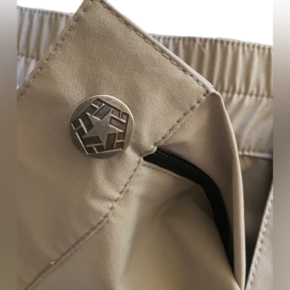 EZRUN Tactical Cargo Shorts Hiking Fishing Cycling  Water Repellent Khaki NWT - Picture 4 of 14